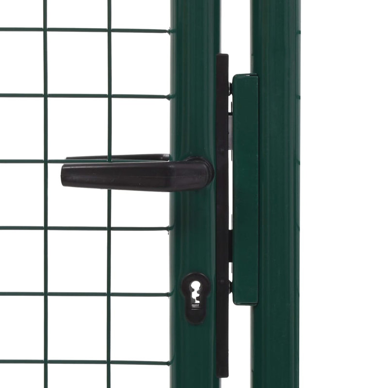 Danyell Green Gate, 200cm H x 100cm W x 6cm D