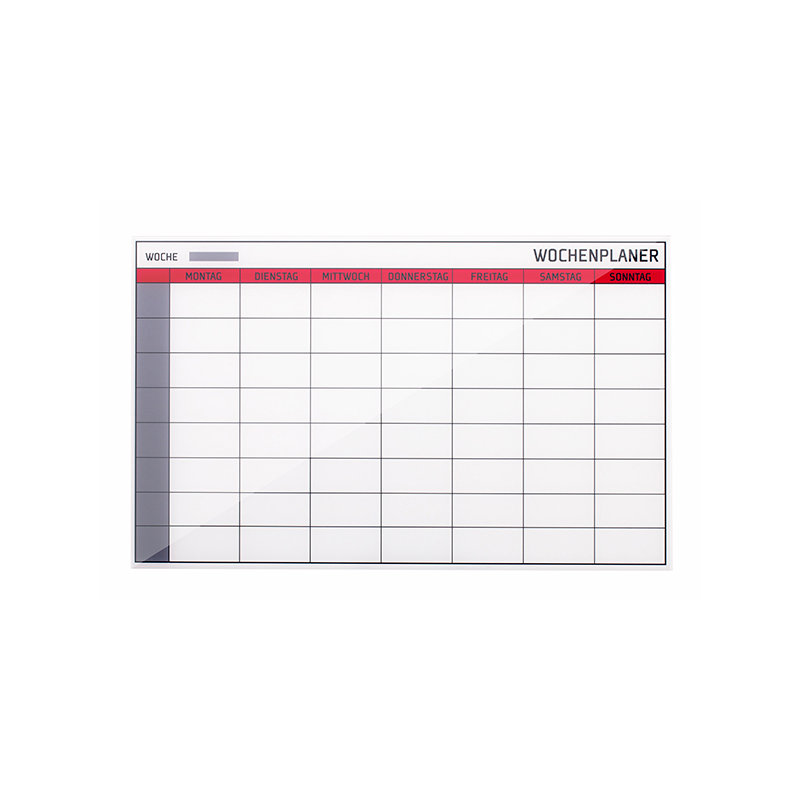 Magnetic Glass Bulletin Board