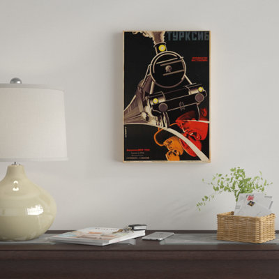 " Art Deco Railroad Russia 1929 " by Vintage Apple Collection