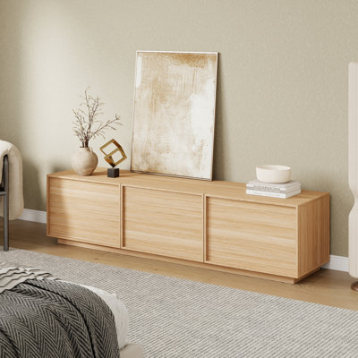 Modern 70.86"W TV Stand with Storage, Entertainment Center for TVs up to 80"