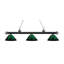 Luminaire suspendu linéaire à 3 lumières pour table de billard Chevelle-22737237-22737241-22737240