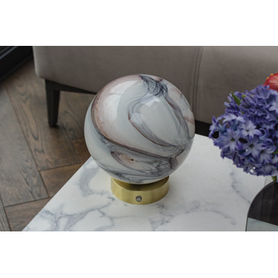 Cheyeene Glass USB Globe Lamp
