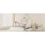 Grand lit plateforme en bois avec garde-corps et 2 tiroirs-308925551