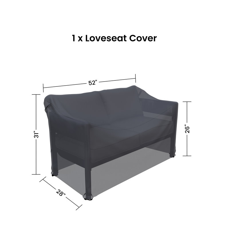 Housse pour causeuse d'extérieur Alexandria