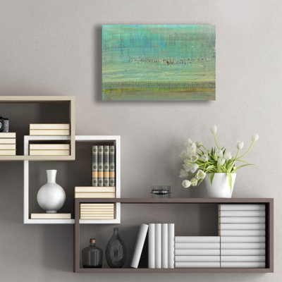  «Sandbar 1» par Alicia Ludwig, art mural en verre acrylique