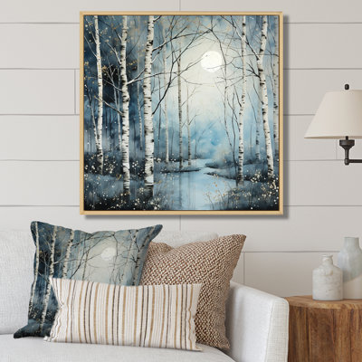 " Birch Woods Mystic Moonlight II "