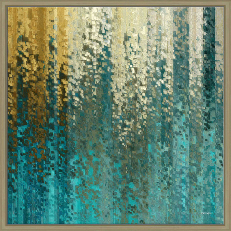 2 Corinthiens 3: 17 Are You Stuck Where God Was par Mark Lawrence - reproduction d'art, Cadre flottant champagne