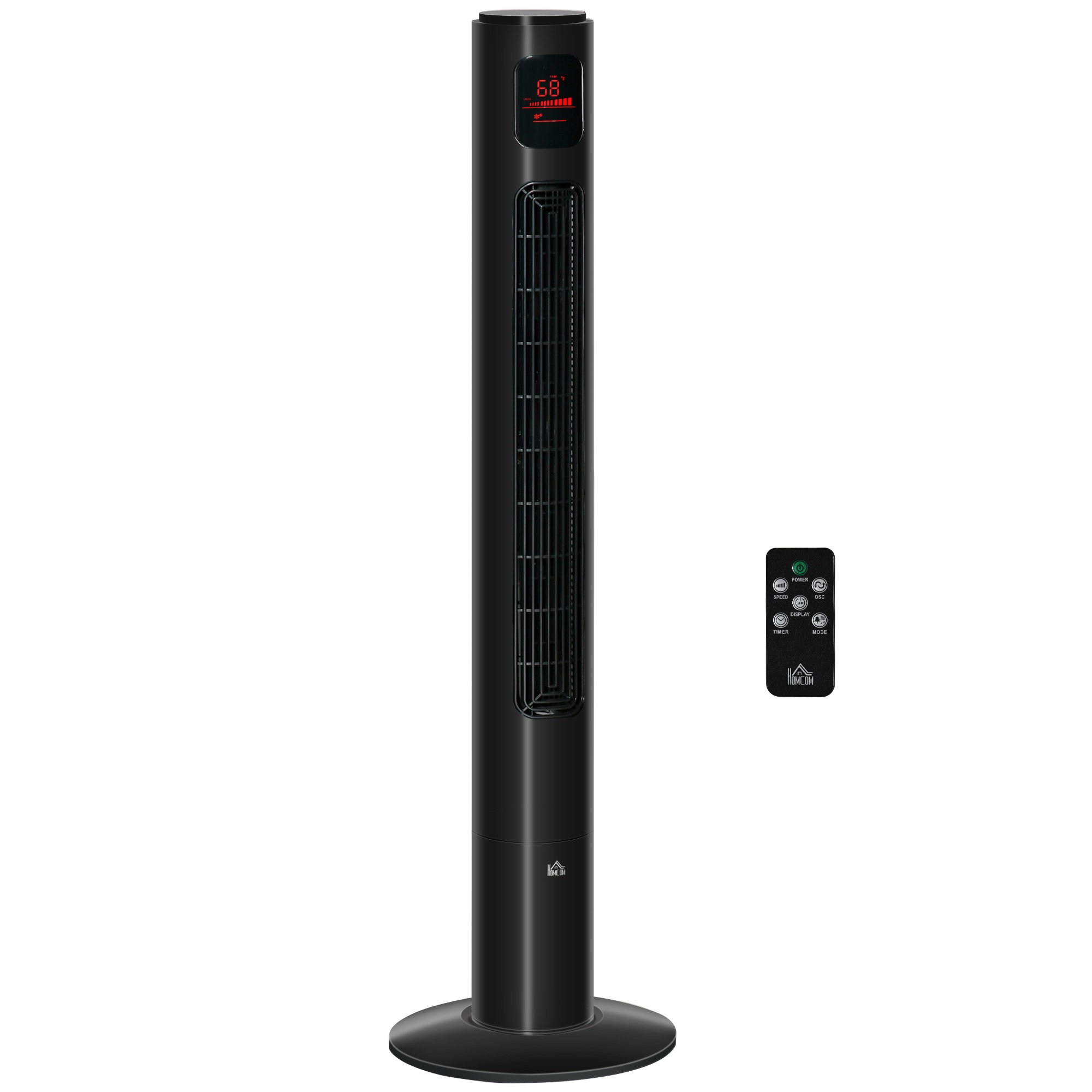 Freestanding Tower Fan Cooling For Home Bedroom With Oscillating