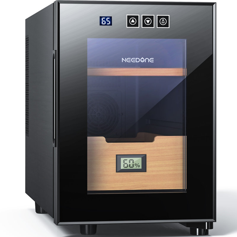 16L Electric Cigar Humidor for 100 Counts with Thermostat (Cooling and Heating)