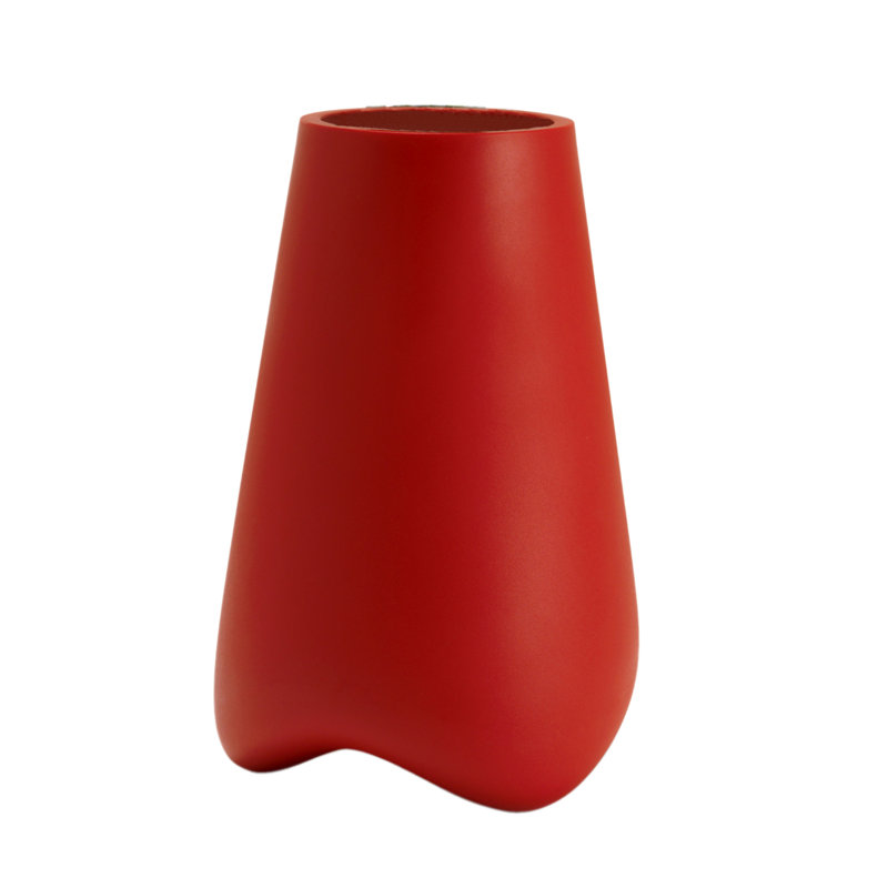 Nano Resin Pot Planter, 11" H x 5.5" W x 5.5" D, Steel