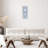Frosted Glass and Mirror Wall Clock