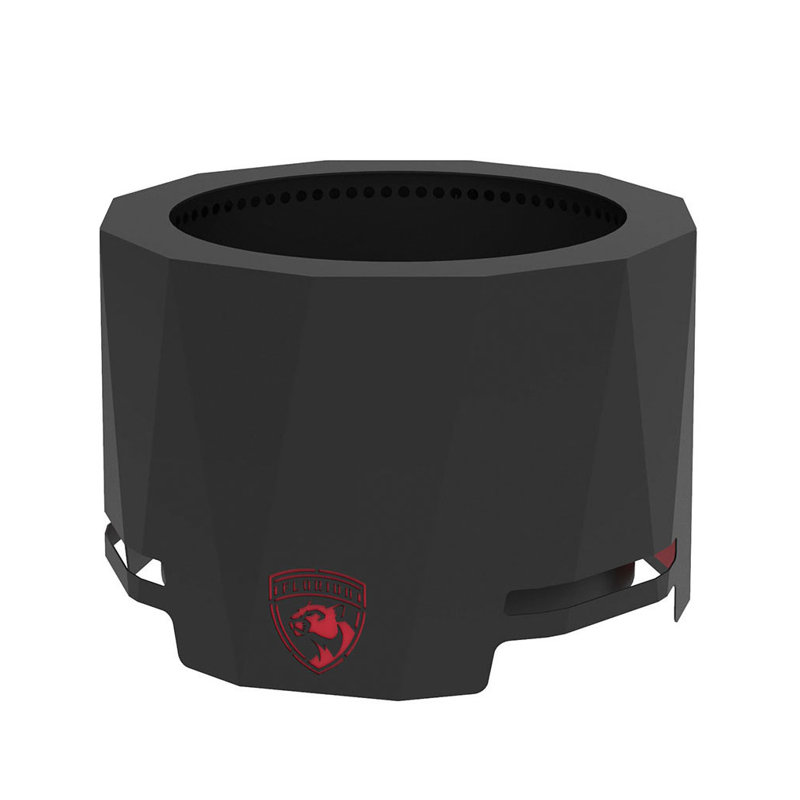 Round Steel Smokeless Fire Pit, Florida Panthers