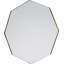 Delois Metal Flat Wall Mirror-37293997
