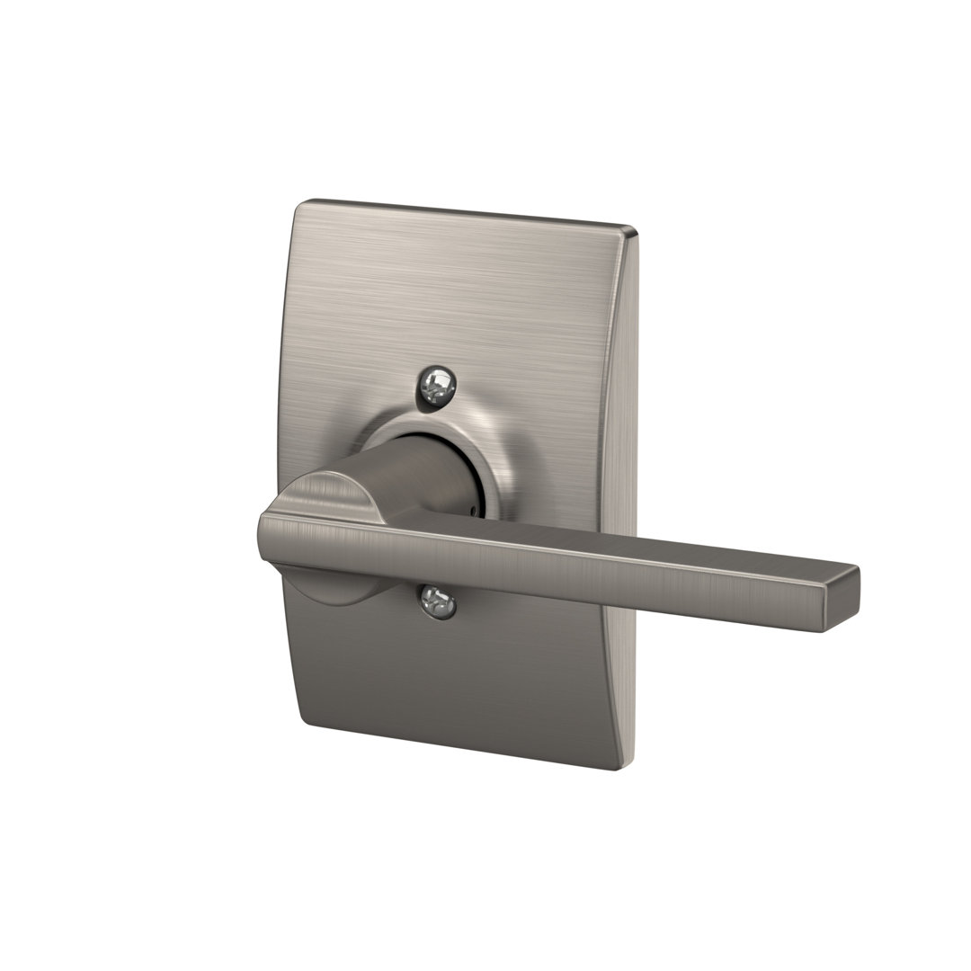 Latitude Door Lever with Centrury Rosette Schlage 