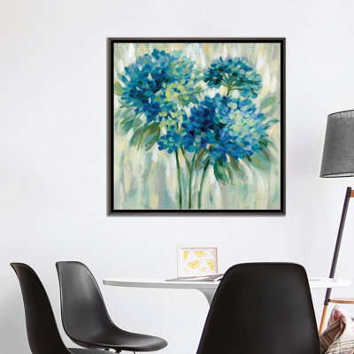 "Rafale d’hortensias" par Silvia Vassileva, reproduction d’art