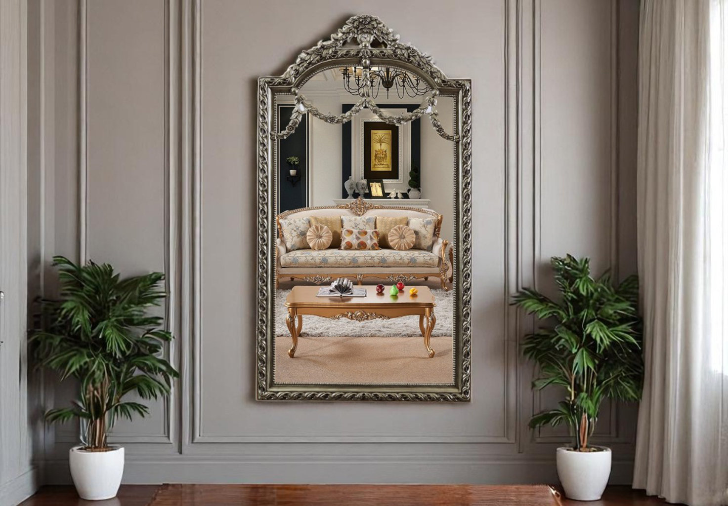 Rosdorf Park Rosia Glam Venetian Full Length Mirror - Wayfair Canada