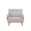Canapé-lit pliable Trio - monoplace avec tissu en lin respirant, convertible en 10 secondes, dossier réglable à 6 niveaux, charnières silencieuses, canapé-lit multifonctionnel peu encombrant.-1766432597