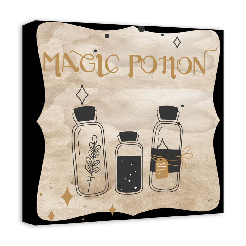 Magic Potion Bottles 3 - reproduction sur toile