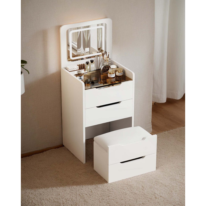 Meuble-lavabo 3 en 1 avec miroir Plip
