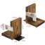 Wood Bookends