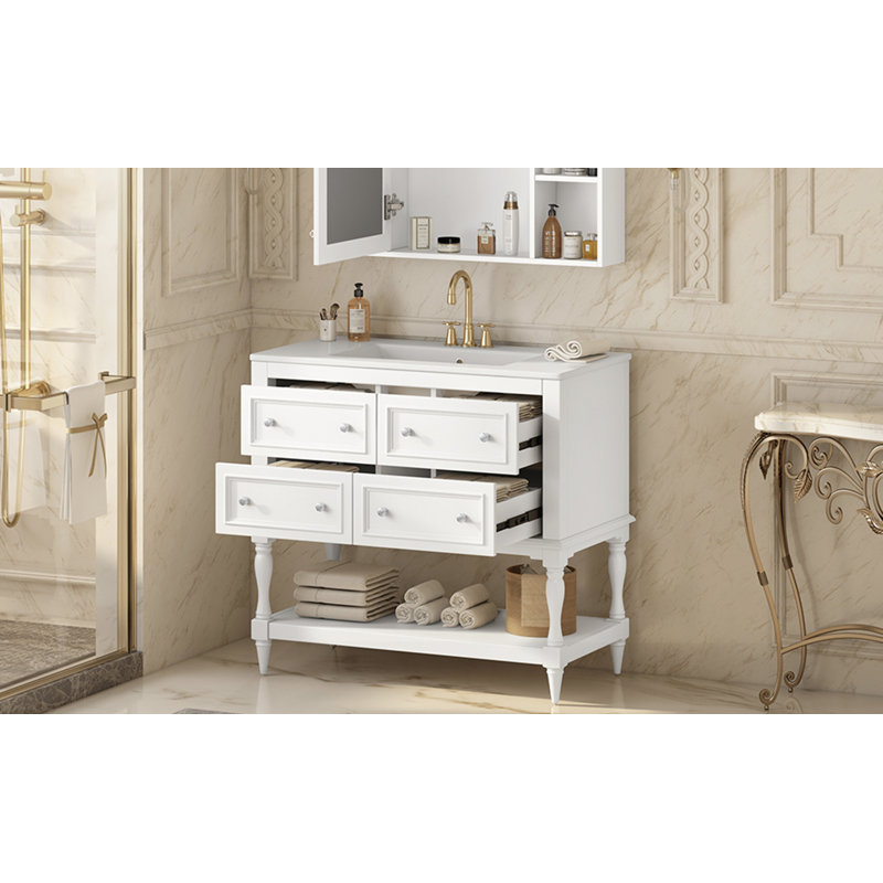 Ensemble de meuble-lavabo 36 po avec lavabo
