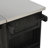 Outdoor Solid Wood Rolling Bar Cart, Storage Cabinet Kitchen Island-579896643