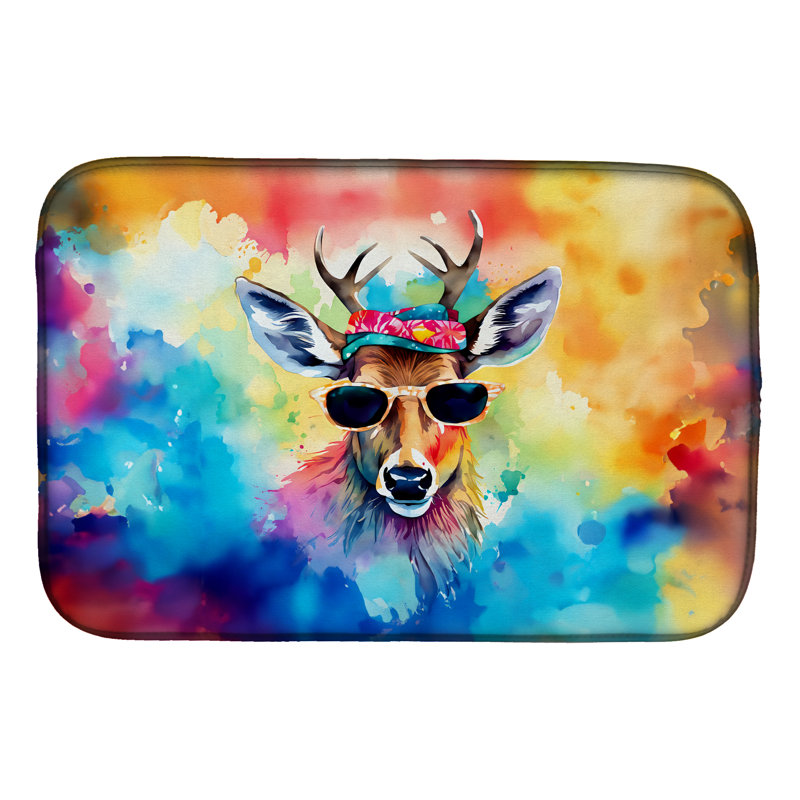 Tapis de séchage hippie