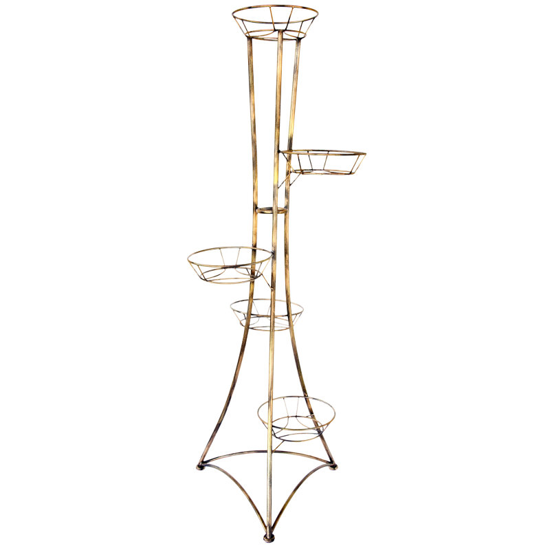 Energicus Metal Pedestal Plant Stand