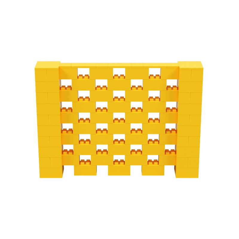 Ensemble mural Everblock, Jaune, H 60 po x l 84 po x P 12 po