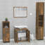 Labus 60cm Single Bathroom Vanity Base Only-1498966475