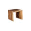 Waterfall Solid Wood Sled End Table