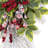18 " Mixed Greenery Burlap Wreath