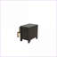 Modern Solidwood 1-Drawer Espresso Nightstand - Bedroom Bed Side Table