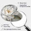 Surette - pivoines de forme unique, reproduction de sculpture murale asymétrique en métal-110470684