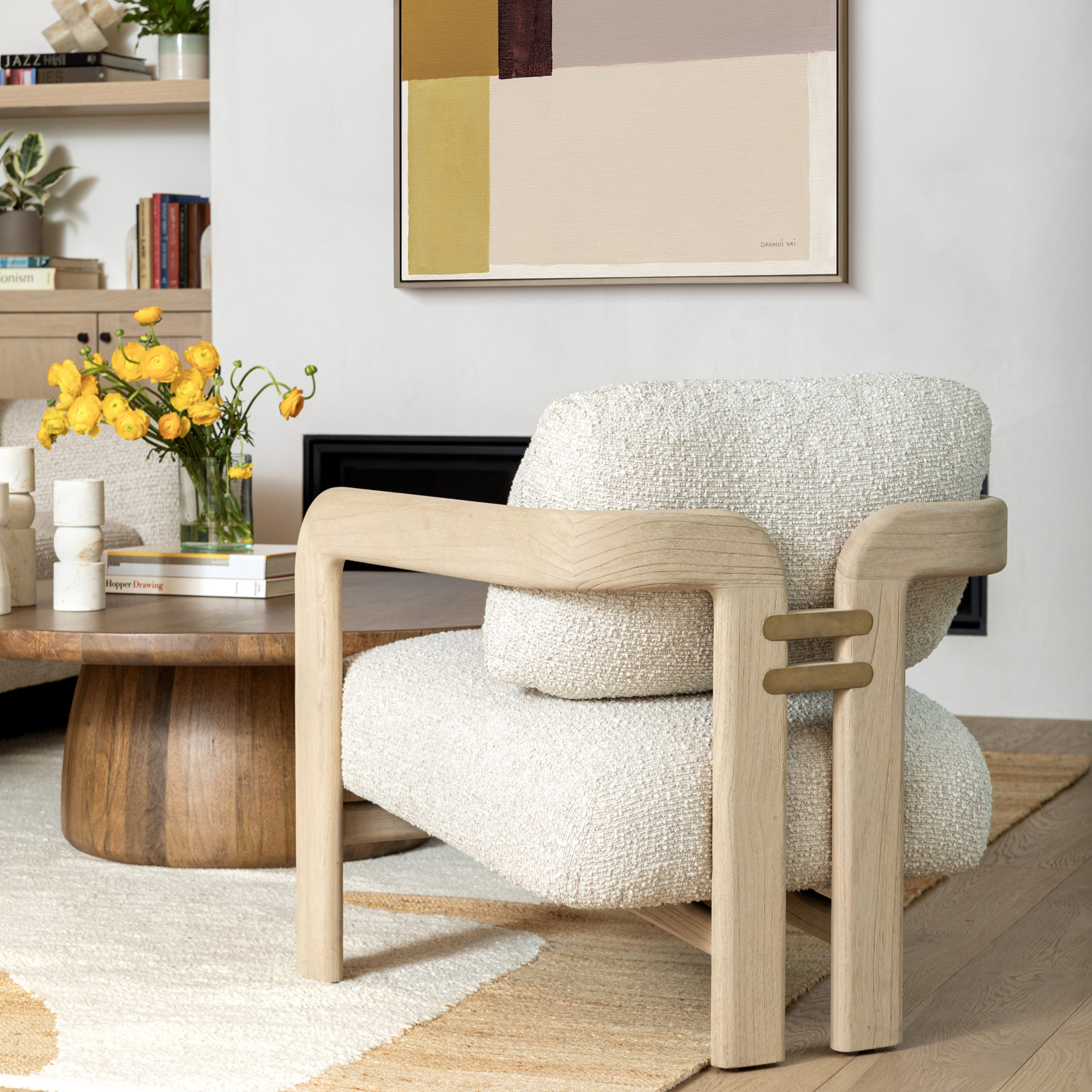 Armstrong Solid Wood Single Coffee Table