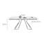 Stone Dining Table with Thick Steel Frame Support-1693643912
