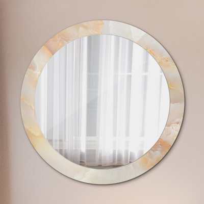 Huldar Glass Flat Wall Mirror