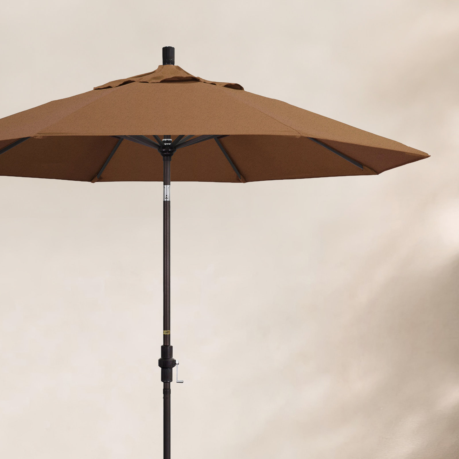 Romany 9' Sunbrella® Umbrella, Canvas Natural Sunbrella® Canvas