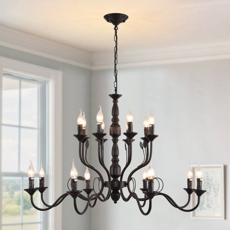 16 - Light Dimmable Classic / Traditional Chandelier
