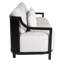 Samara Cushioned Sofa w/Three Accent Pillows