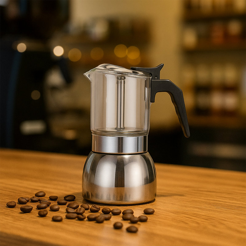 Machine à espresso Stove Top 4 tasses 200 ml