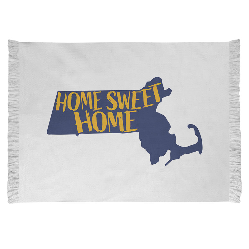 Tapis mauve/jaune home massachusetts