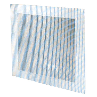 Écusson de réparation pour cloison sèche Prime-Line, plaque de métal carrée, filet adhésif (paquet simple)