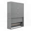 Grand lit escamotable avec tablettes - aucun sommier nécessaire, robuste et amp; Peu encombrant-2083907315-2083907312