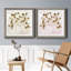 Golden I - ensemble de 2 reproductions d'art sur papier encadré-757379106-757379111