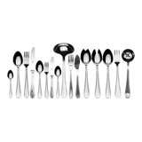 Norma 126 - Piece Stainless Steel Flatware Set - Service for 12