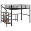 Lit mezzanine en métal avec bureau-1433268624