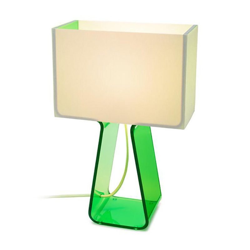 Tube Top Table Lamp, Green