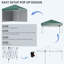 Theroux 2.90m x 2.90m Steel Pop-Up Gazebo-883138763
