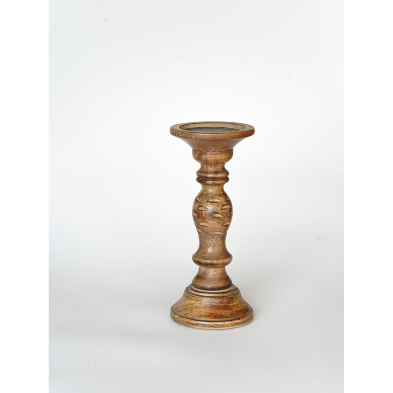 Pilier en bois 15 po, 9", 1, Noyer_2
